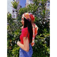 CLARA HEADSCARF PEMBE DESENLİ 