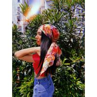 CLARA HEADSCARF PEMBE DESENLİ 